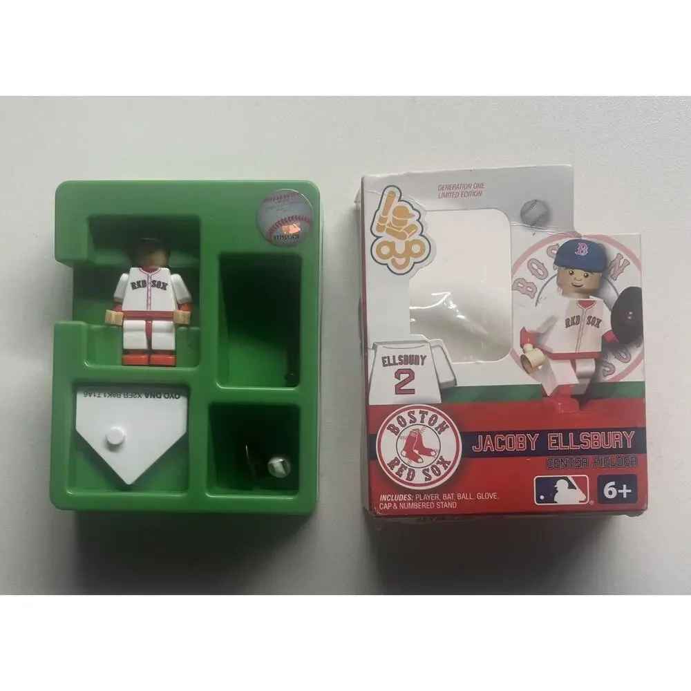 Jacoby‎ Ellsbury MLB Boston Red Sox 2011 Oyo Building Toy Complete Pieces